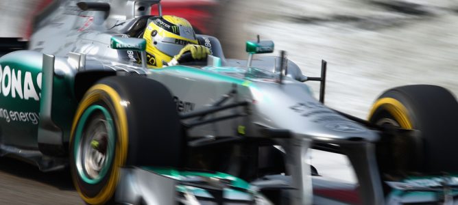 Nico Rosberg comienza al frente en los primeros entrenamientos del Gran Premio de Mónaco
