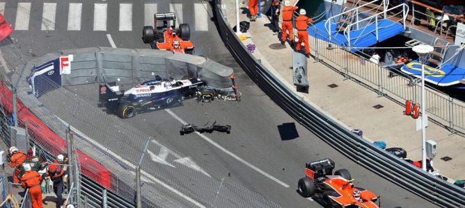 Max Chilton se disculpa ante Pastor Maldonado por el incidente de Mónaco