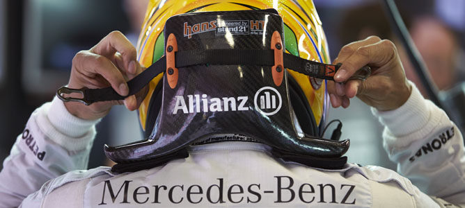 Lewis Hamilton: "Estamos mejorando el W04, es un monoplaza con mucho potencial"
