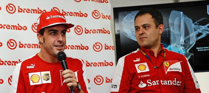 Diego Ioverno analiza el trabajo técnico posterior a un GP en Ferrari