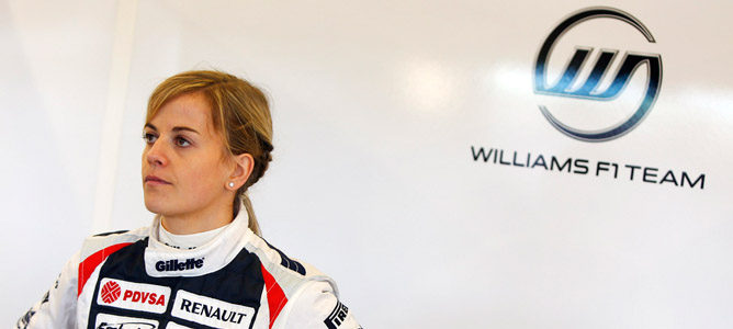 Susie Wolff cree que Sebastian Vettel demuestra que no hace falta estar muy musuculoso para estar en la F1