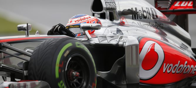 Jenson Button, con intermedios en Montreal