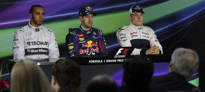 Pastor Maldonado: "La tercera posición de Valtteri Bottas da un impulso al equipo"