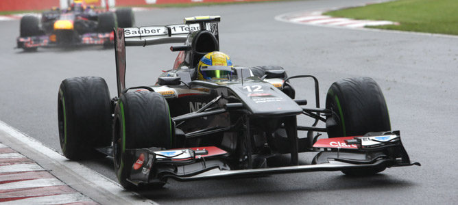 Esteban Gutiérrez: "Tenemos una configuración de baja carga aerodinámica"