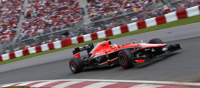 Jules Bianchi en el GP de Canadá