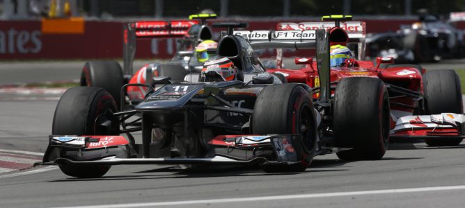 Nico Hülkenberg abandonó en Canadá