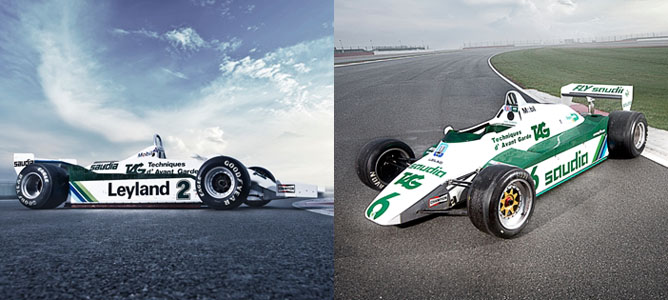 Williams celebra su 600º Gran Premio con una selección de sus mejores coches