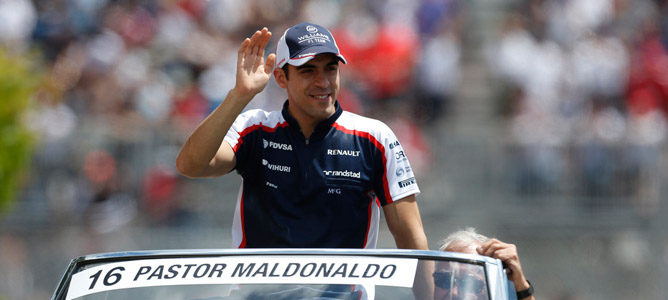 Maldonado: "Estoy concentrado al cien por cien en Williams, espero estar aquí en 2014"