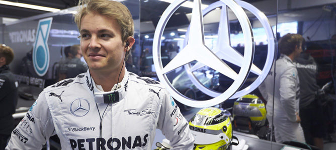 Nico Rosberg lidera en seco los segundos entrenamientos libres del GP de Gran Bretaña