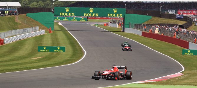 Jules Bianchi: "Caterham era un poco más fuerte"