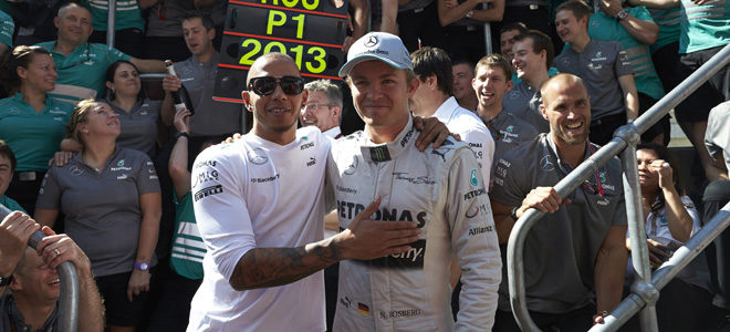 Nico Rosberg: "Es una gran victoria para nosotros, estamos en buena racha"