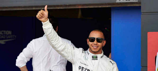 Hamilton empieza a pensar en el titulo: "Estoy a 43 puntos de Vettel y tenemos un buen coche"