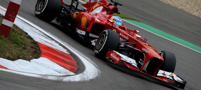 Sebastian Vettel asusta y lidera la sesión de libres antes de la clasificación del GP de Alemania
