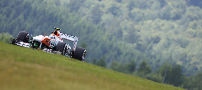 Adrian Sutil: "Tuve un problema en el DRS que impidió que funcionase en la Q2"