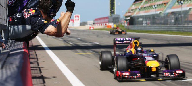 Sebastian Vettel: "Me alegra que la carrera no fuera dos o tres vueltas más larga"