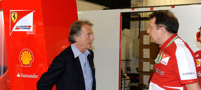 Luca di Montezemolo: "Tengo mucha fe en el equipo"