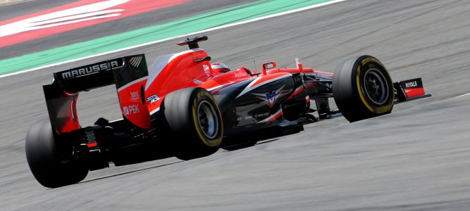 Jules Bianchi con el MR02