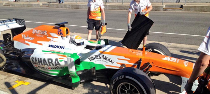 Sainz Jr. marca el segundo mejor tiempo tras Sutil en la mañana del último día de test en Silverstone