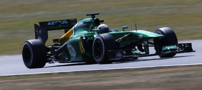 Giedo van der Garde rueda con el CT03