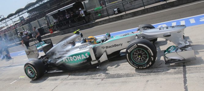 Lewis Hamilton: "Es fantástico hacer tres poles consecutivas"