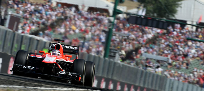 Jules Bianchi: "Sufrimos con el equilibrio del coche toda la carrera"