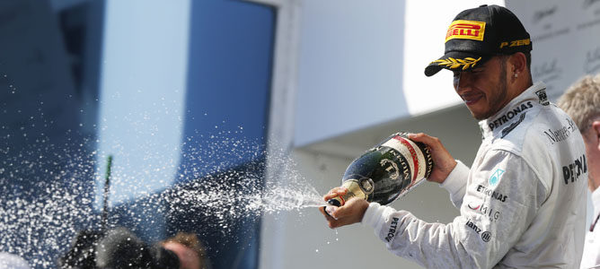 Lewis Hamilton: "Cuando firmé el contrato no pensé que ganaría alguna carrera"