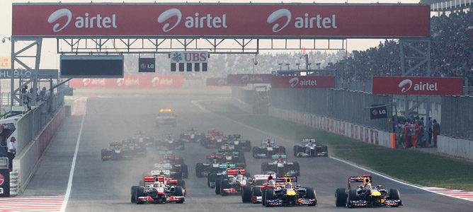 El GP de India no estará presente en el calendario de la temporada 2014