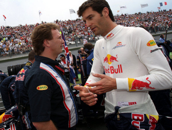 Webber se convierte en el mejor defensor de Silverstone