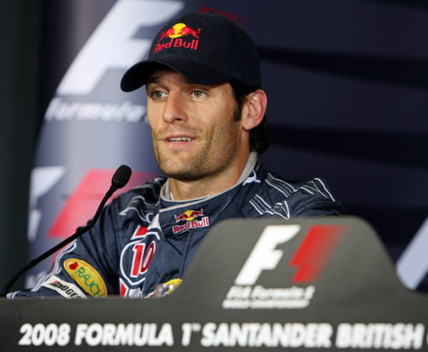 Webber: "Estar en primera línea es muy bonito"