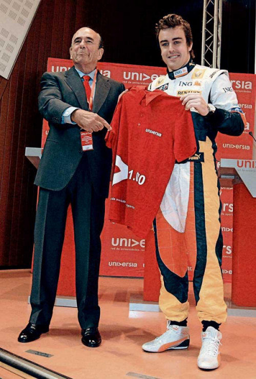 El Banco Santander patrocinará a Ferrari en 2010 o antes