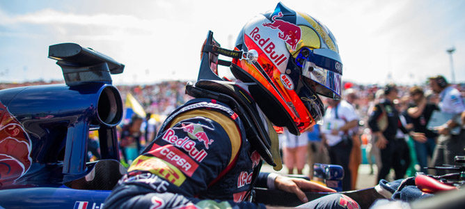 Jean-Eric Vergne: "Estaría muy feliz de continuar con Toro Rosso en 2014"