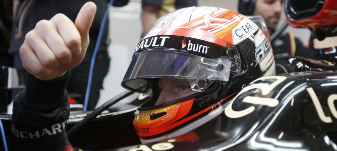 Romain Grosjean, nuevo papá en el 'paddock' de la F1