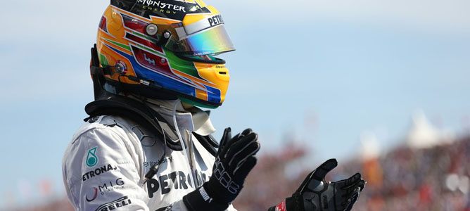 Lewis Hamilton: "El año que viene vamos a estar en una posición competitiva"