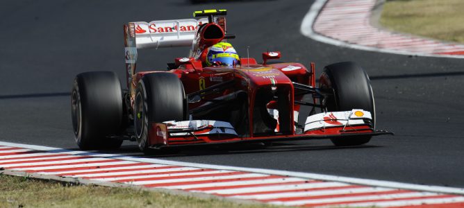 Felipe Massa en Hungría