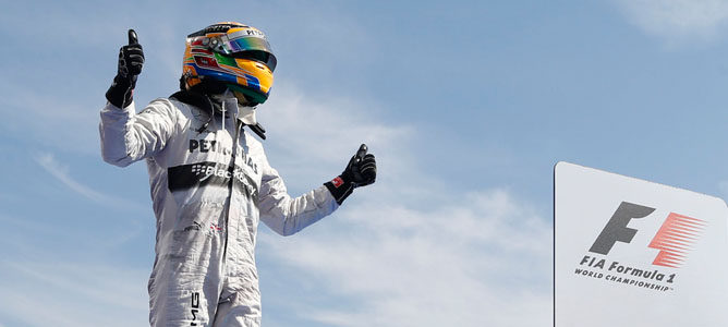 Lewis Hamilton es el mejor clasificador de 2013