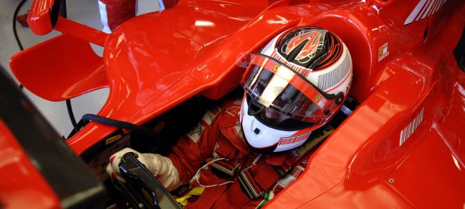 Kimi Räikkönen en Ferrari en 2009