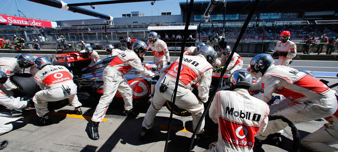 McLaren confía en mejorar el rendimiento del MP4-28 en Spa