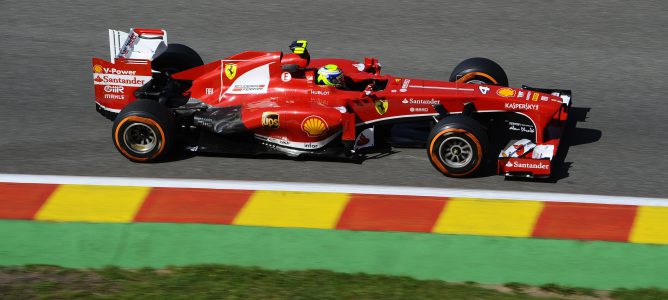 Felipe Massa en Spa