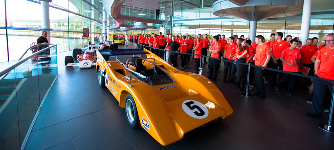 McLaren hace historia y celebra su 50º aniversario en la F1