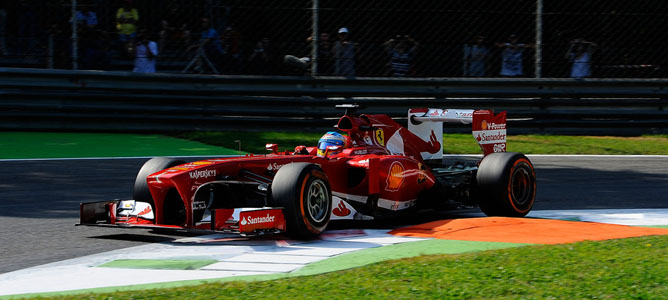 Alonso no cambia su objetivo para la carrera: "Intentaremos acabar delante de Vettel"