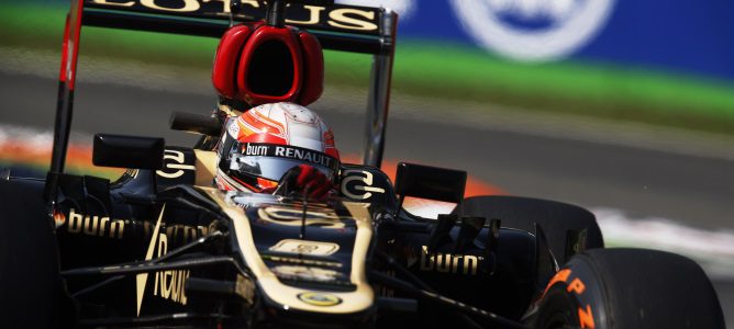 Romain Grosjean espera seguir en Lotus: "Me siento bien aquí"