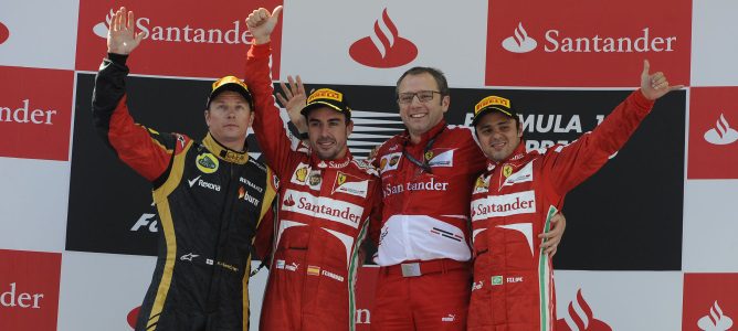 Domenicali: "La combinación entre Fernando y Kimi es la mejor que podríamos tener"