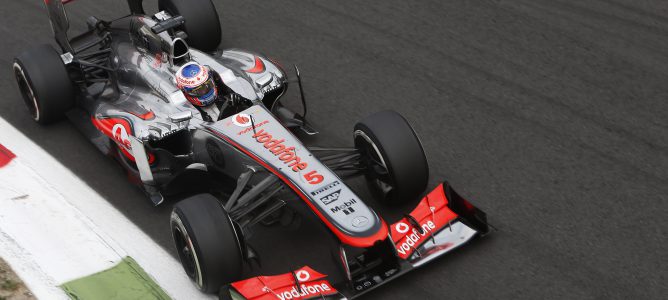 Jenson Button en Italia