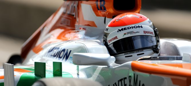 Adrian Sutil en Monza