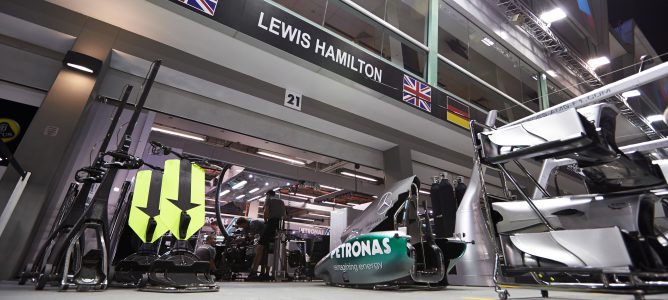 Lewis Hamilton: "No fue el viernes perfecto para nosotros"