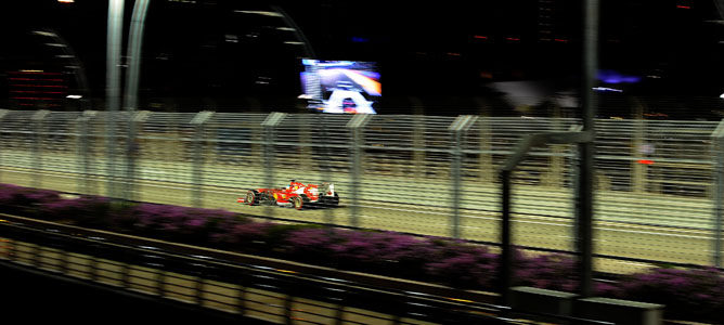 Sebastian Vettel, más líder tras ganar el GP de Singapur 2013