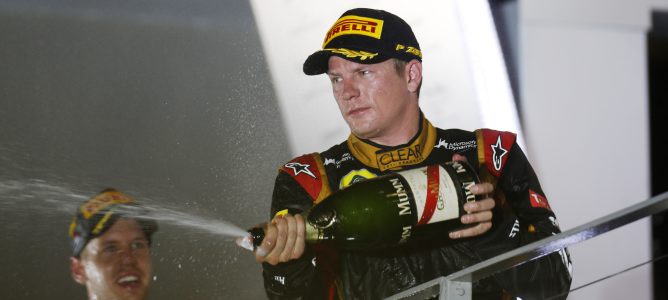 Kimi Räikkönen: "El podio es un buen resultado"