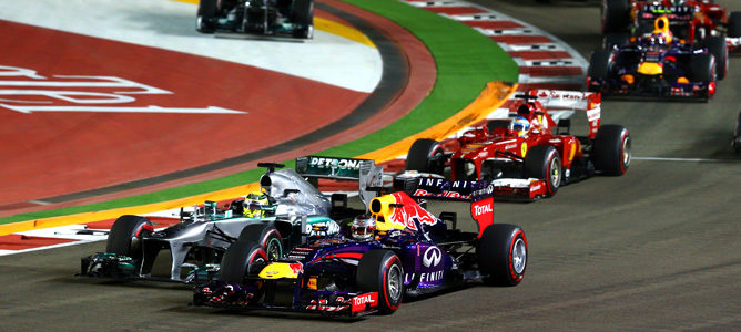 Estadísticas Singapur 2013: Vettel supera a Alonso en victorias con su triunfo más holgado