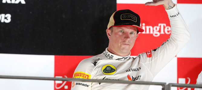 Kimi Räikkönen: "Creo que debería estar bien para el GP de Corea 2013"