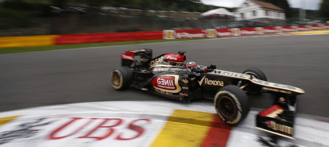 Kimi Räikkönen con el E21
